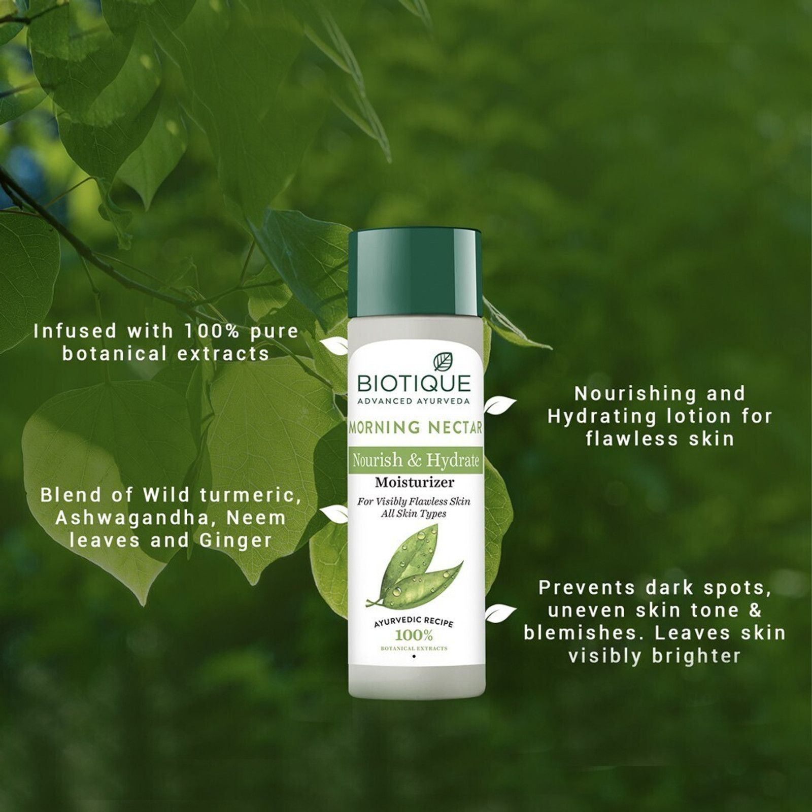 BIOTIQUE Morning Nectar Flawless All Skin Types Moisturizer - 4
