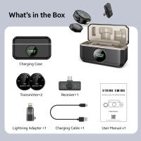 String Swing Wireless Mic for Vlogging & Video Recording - 2