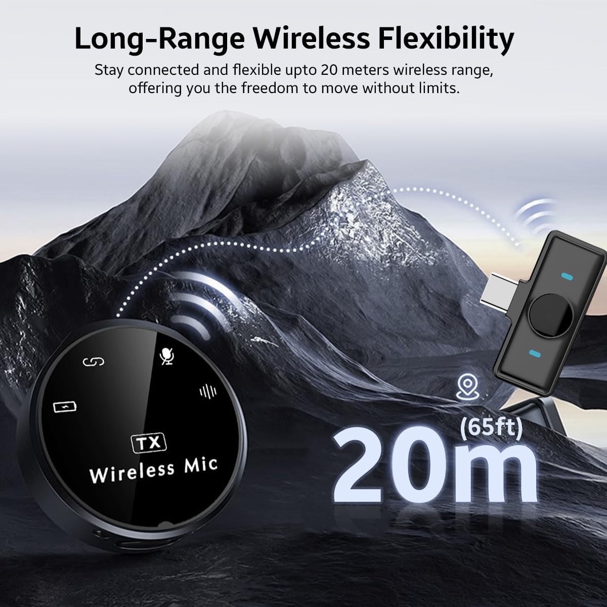 String Swing Wireless Mic for Vlogging & Video Recording - 5