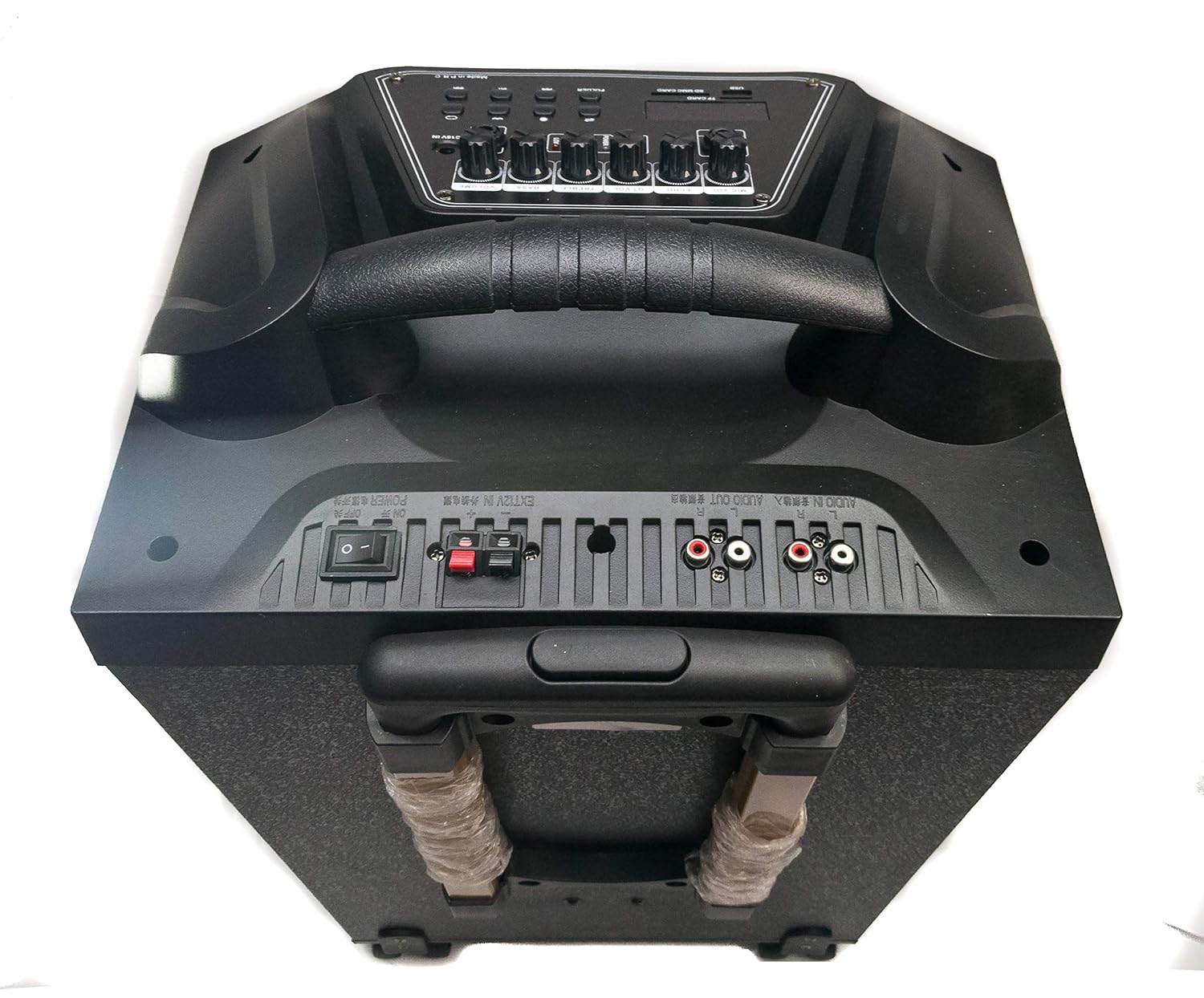 Takara Karaoke Speaker Trolley 12 Inch Woofer Portable - 4