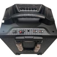 Takara Karaoke Speaker Trolley 12 Inch Woofer Portable - 4