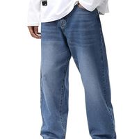 Ben Martin Men Baggy Jeans | Loose Fit High Rise Denim - 5