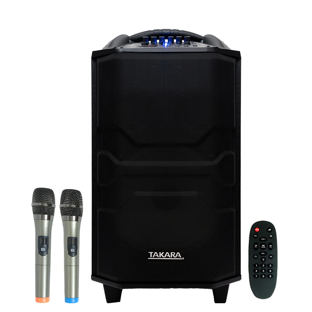 Takara Karaoke Speaker Trolley 12 Inch Woofer Portable