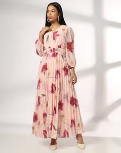 Women Floral Print Fit & Flare Dress