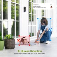 Lunelyx 1080P Wireless Video Doorbell Camera | 2.4G WiFi | AI Human Detection - 3