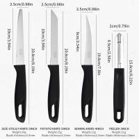 Pigeon by Stovekraft Edge Stainless Steel 4 Pcs Knife Set - 3