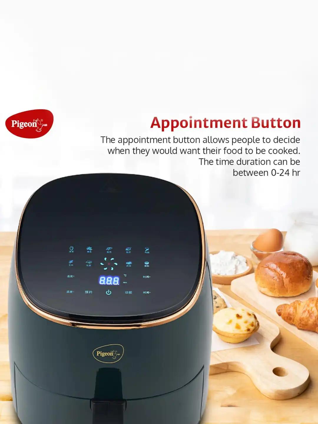 Pigeon Green Digital Air Fryer - 4.2 L - 4