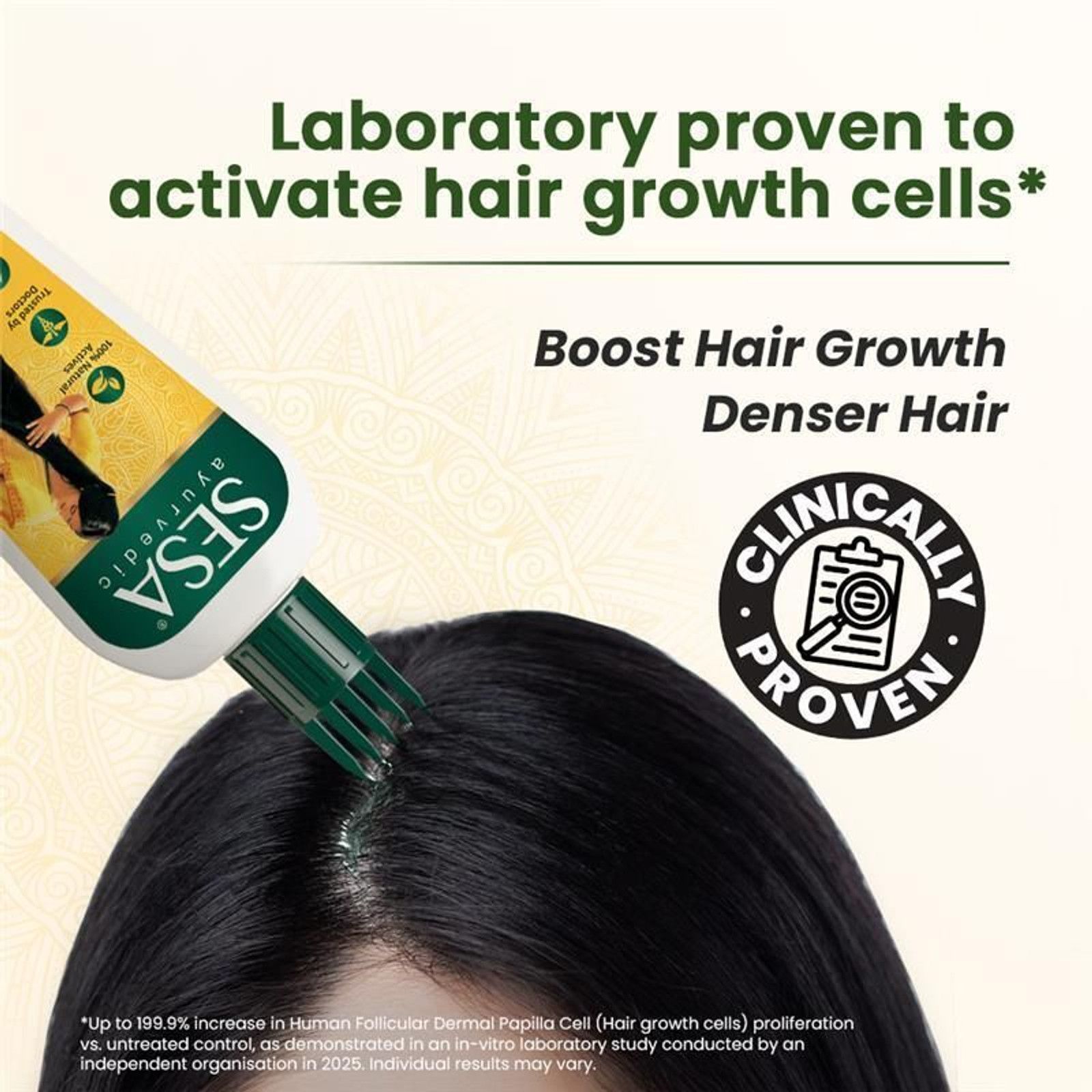 SESA Ayurvedic Hair Growth Oil with Bhringraj Hair Oil (200 ml) - 2