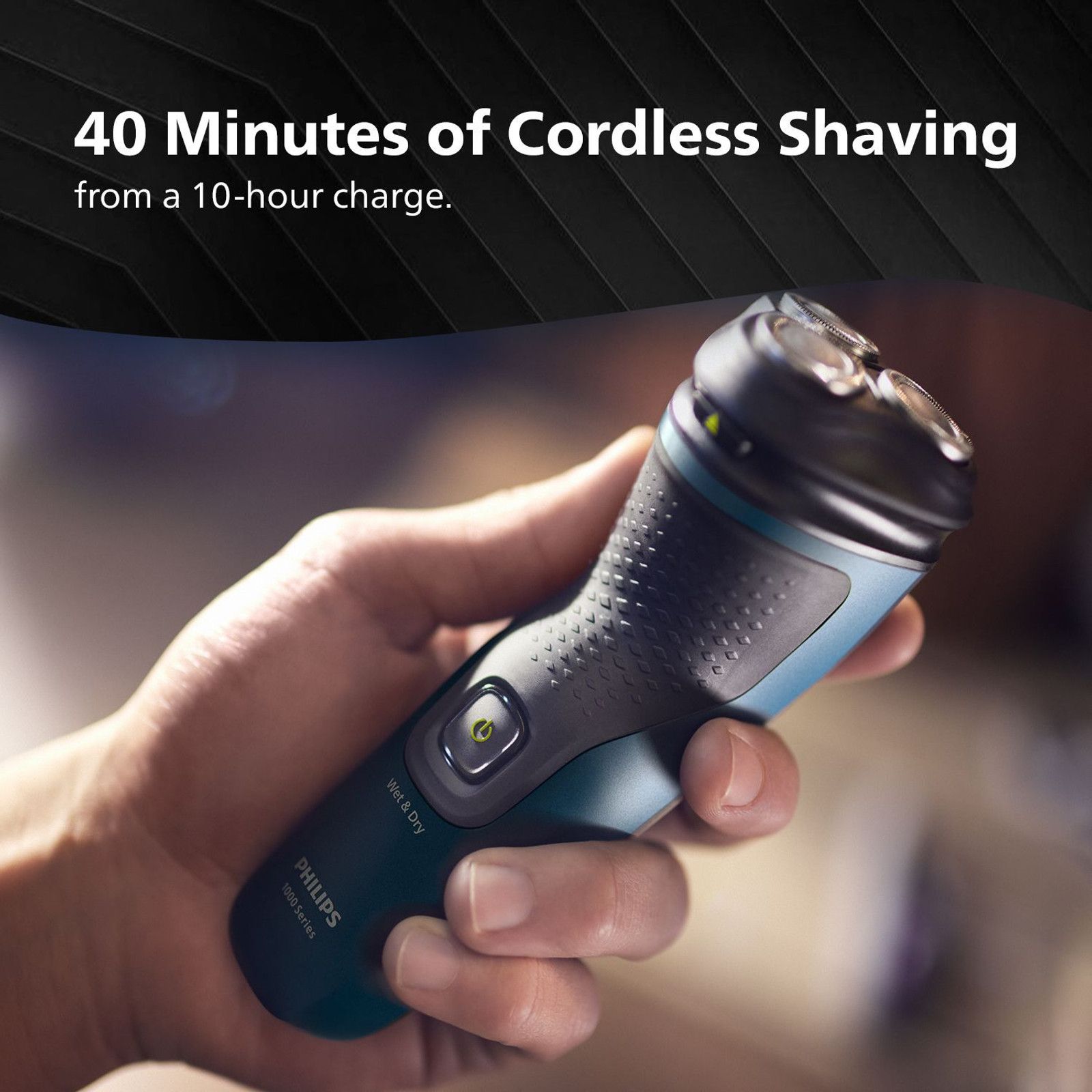 PHILIPS S1151/03 Shaver For Men (Blue) - 6