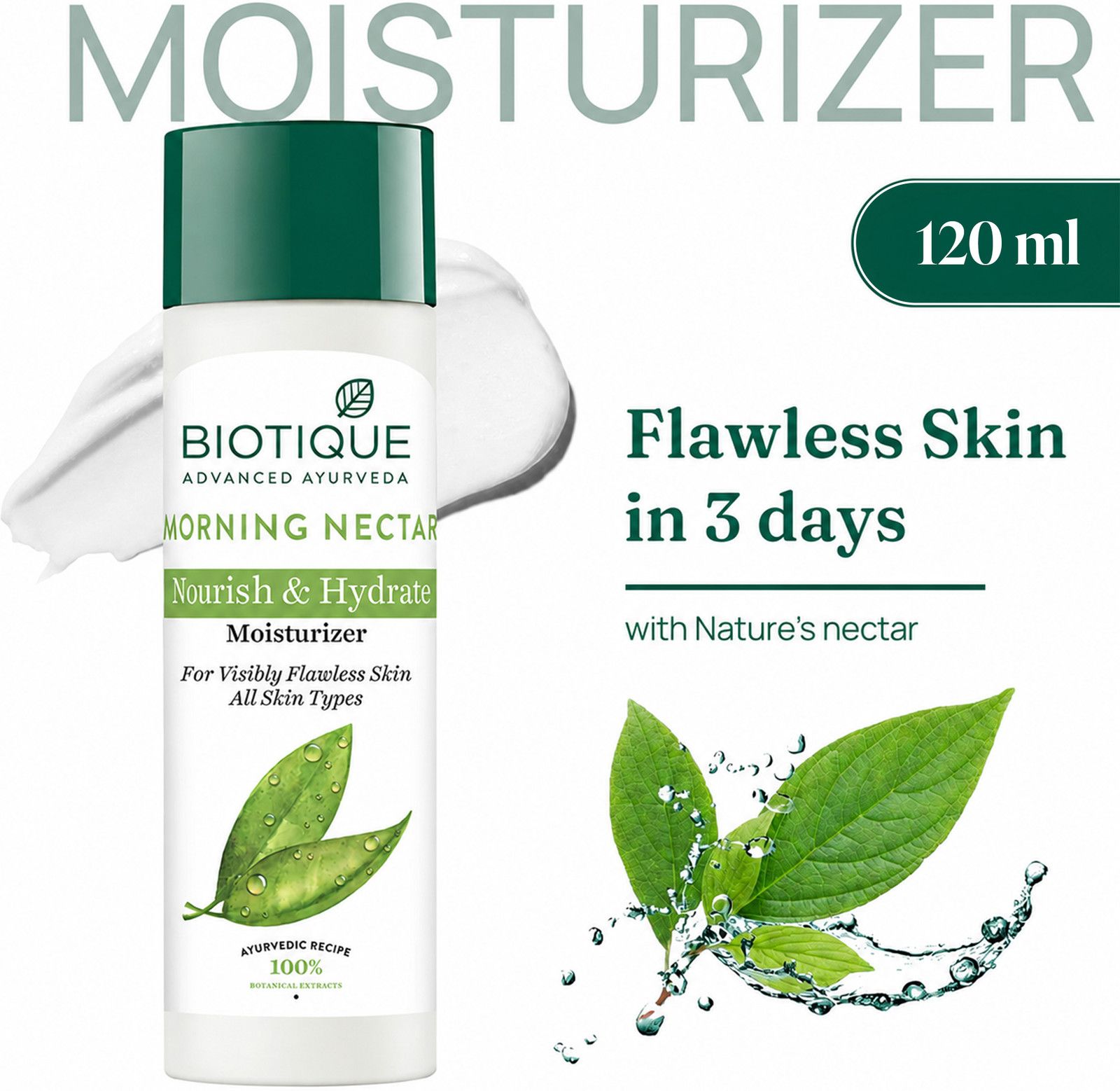 BIOTIQUE Morning Nectar Flawless All Skin Types Moisturizer