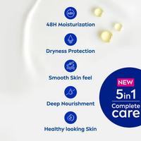 NIVEA Body Milk Nourishing Lotion 72h Intense Care Almond Oil for Dry Skin - 4