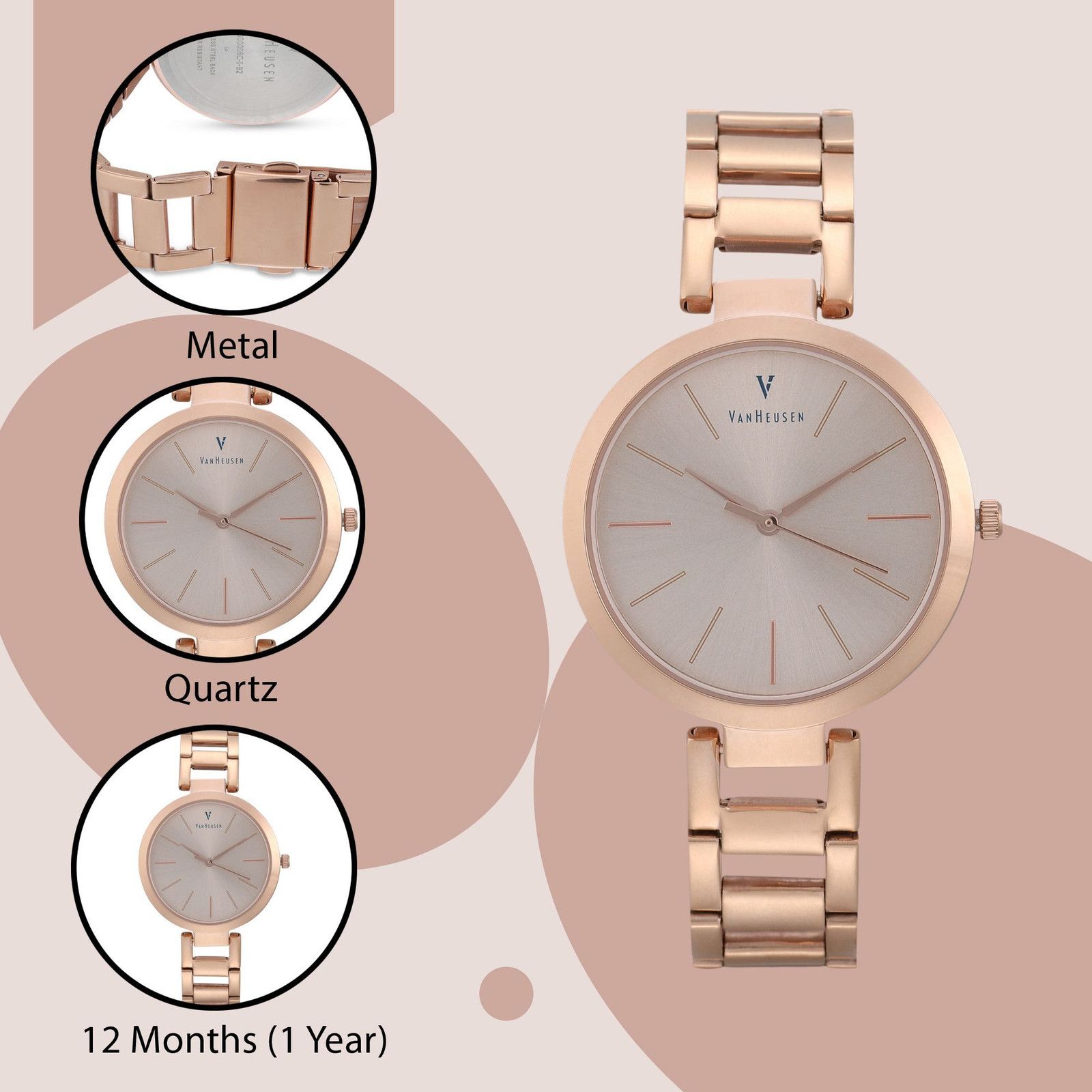 VAN HEUSEN Analog Watch For Women VH000008C - 2