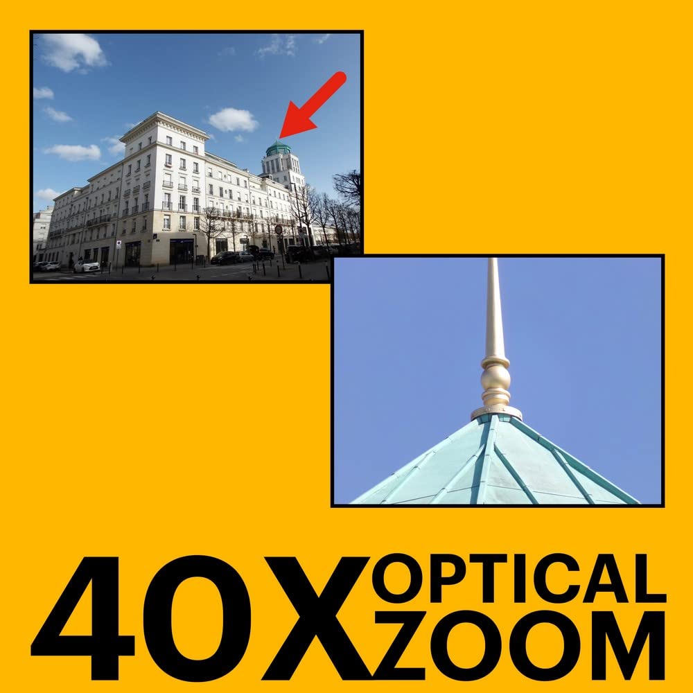 KODAK PIXPRO AZ405-BK 20MP Digital Camera 40X Optical Zoom Vlogging Camera - 5