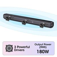 Zebronics 400 Watts Soundbar, Dual Rear Satellites, Triple Driver Soundbar - 6