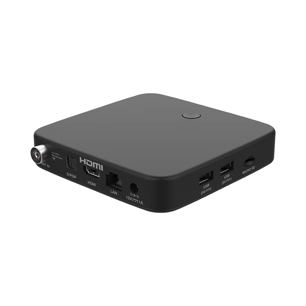 POWERFUL SRT420 Hybrid Streambox Android TV+TNT, 4K, HDR - 2