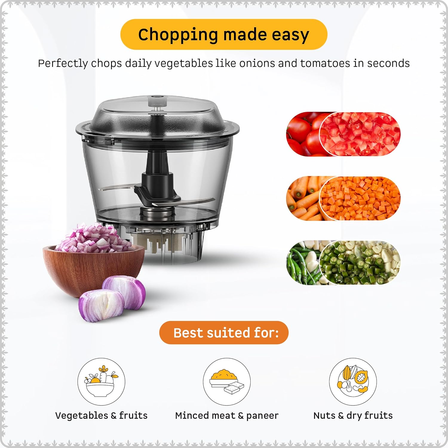 Atomberg Zenova Mixer Grinder For Kitchen - 3
