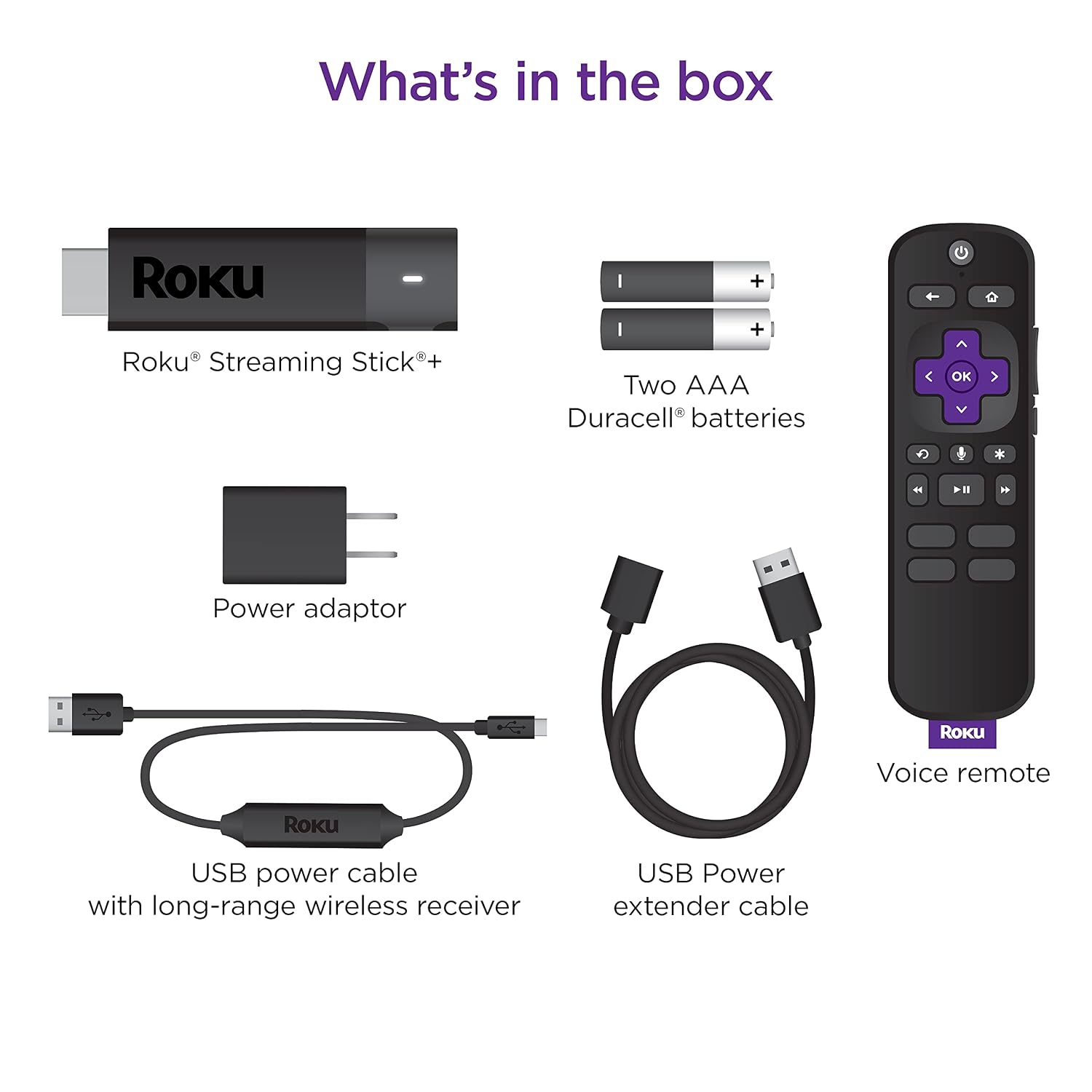 Roku Streaming Stick+ | 4K/HDR/HD Streaming Player With 4x The Wireless Range - 5