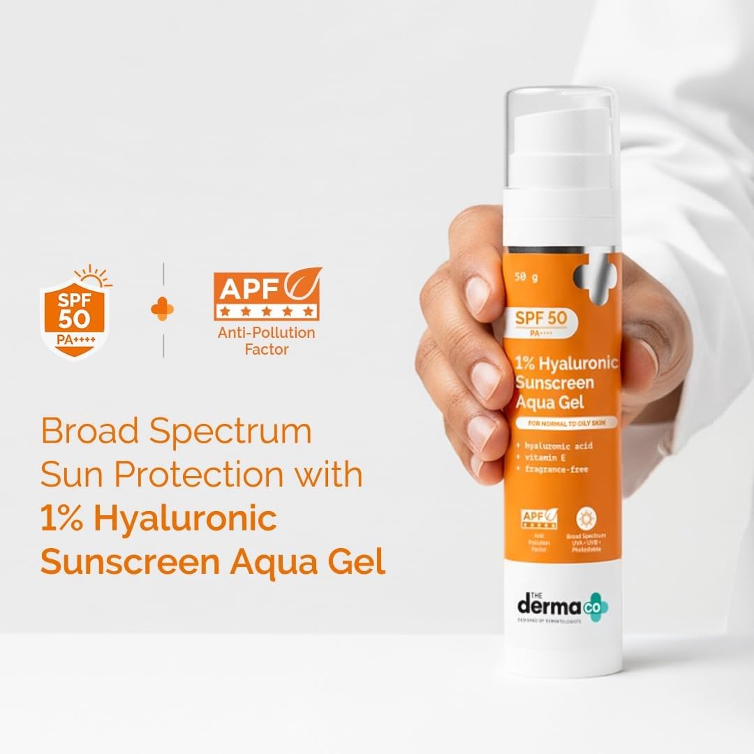 The Derma Co Hyaluronic Sunscreen Blue Light Protection - 3