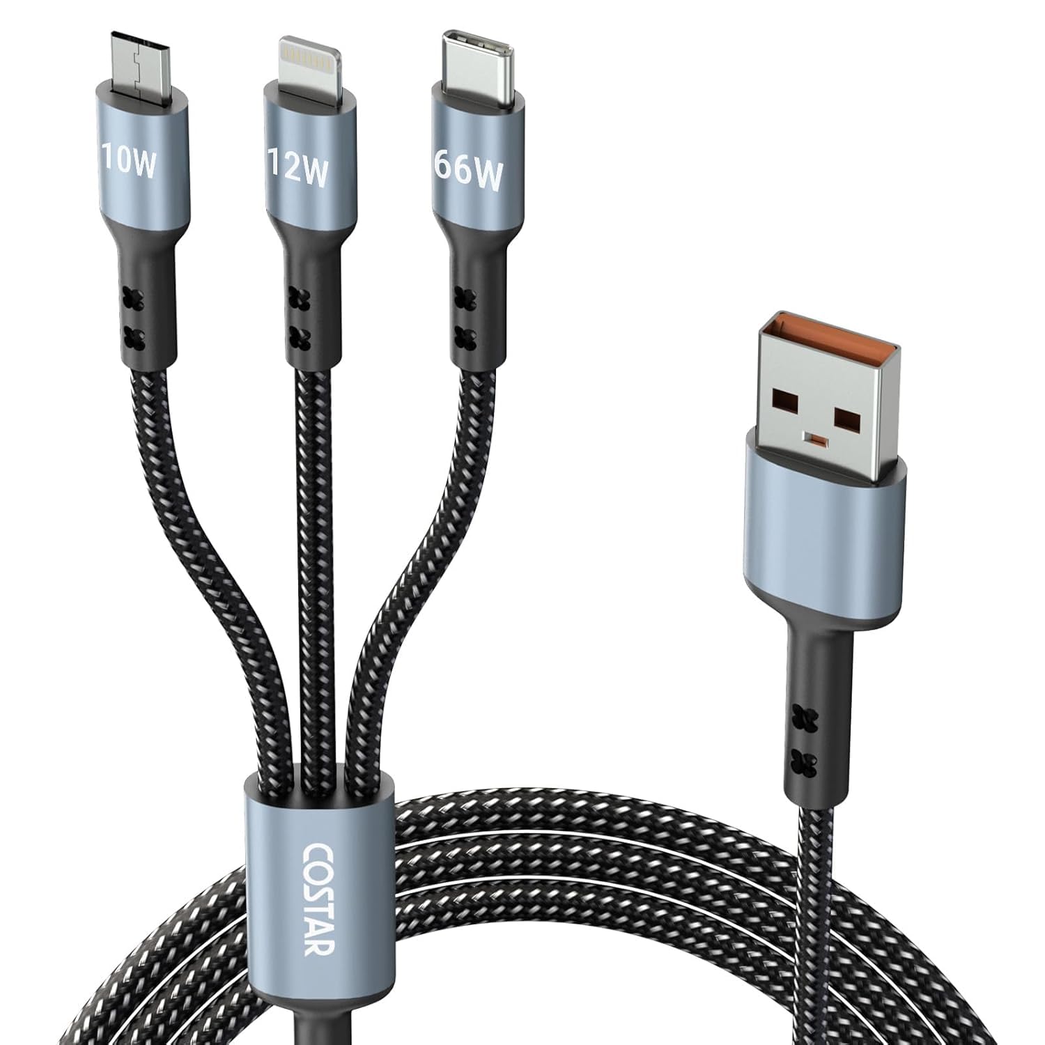 COSTAR 60W 3-in-1 Multi Fast Charging Cable