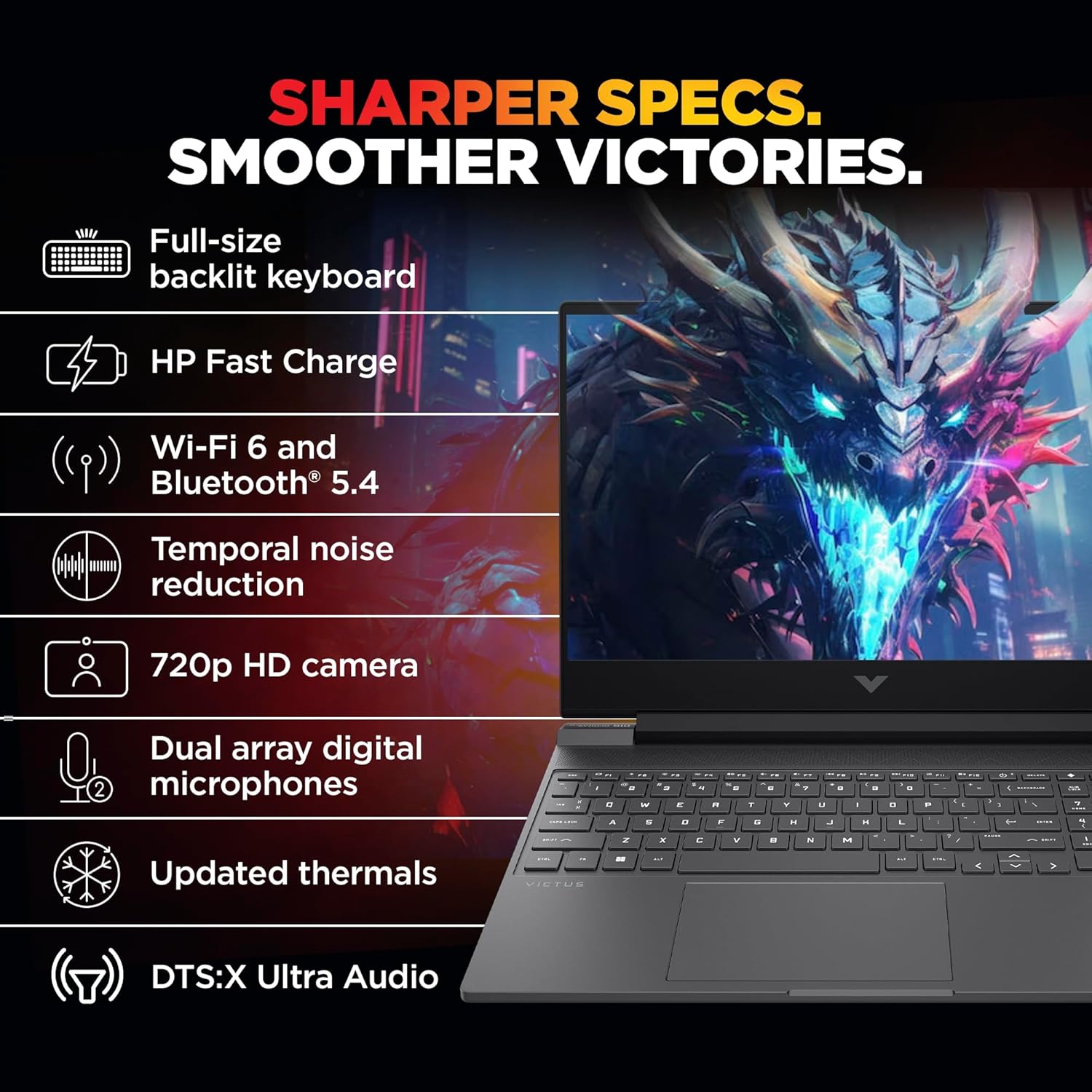 HP Victus 6GB RTX 4050 - 3