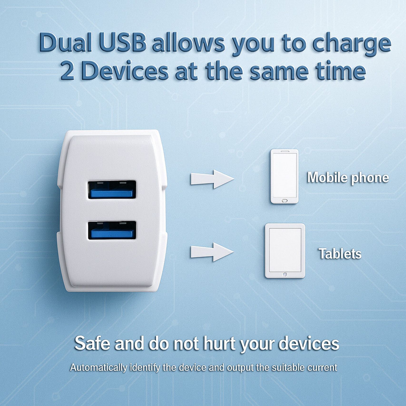 Shopbucket 12 W 3.4 A Wall Charger - 2