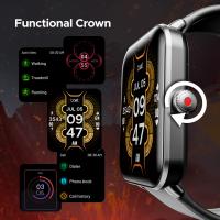 boAt Wave Fury Smartwatch (Active Black Strap, Free Size) - 5