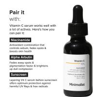 Minimalist 10% Advanced Vitamin C Serum for Glowing Skin - 5