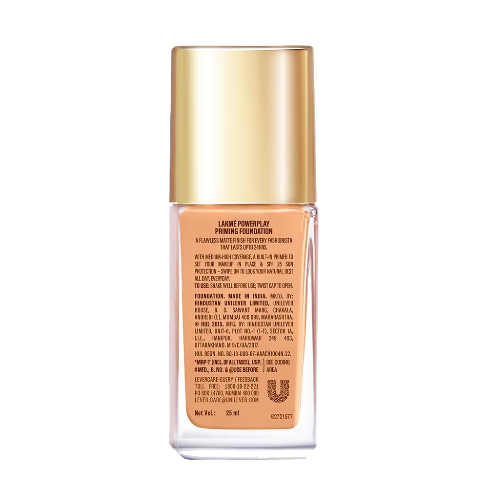 LAKMÉ Powerplay Priming Foundation Liquid - 2
