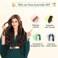 SESA Ayurvedic Hair Growth Oil with Bhringraj Hair Oil (200 ml) - 3