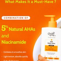 Chemist at Play Niacinamide & Shea Butter AHA Body Lotion For Exfoliate Dead Skin - 3