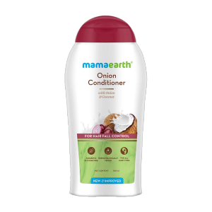 Mamaearth Onion Conditioner for Hair Growth & Hair Fall Control with Coconut Oil