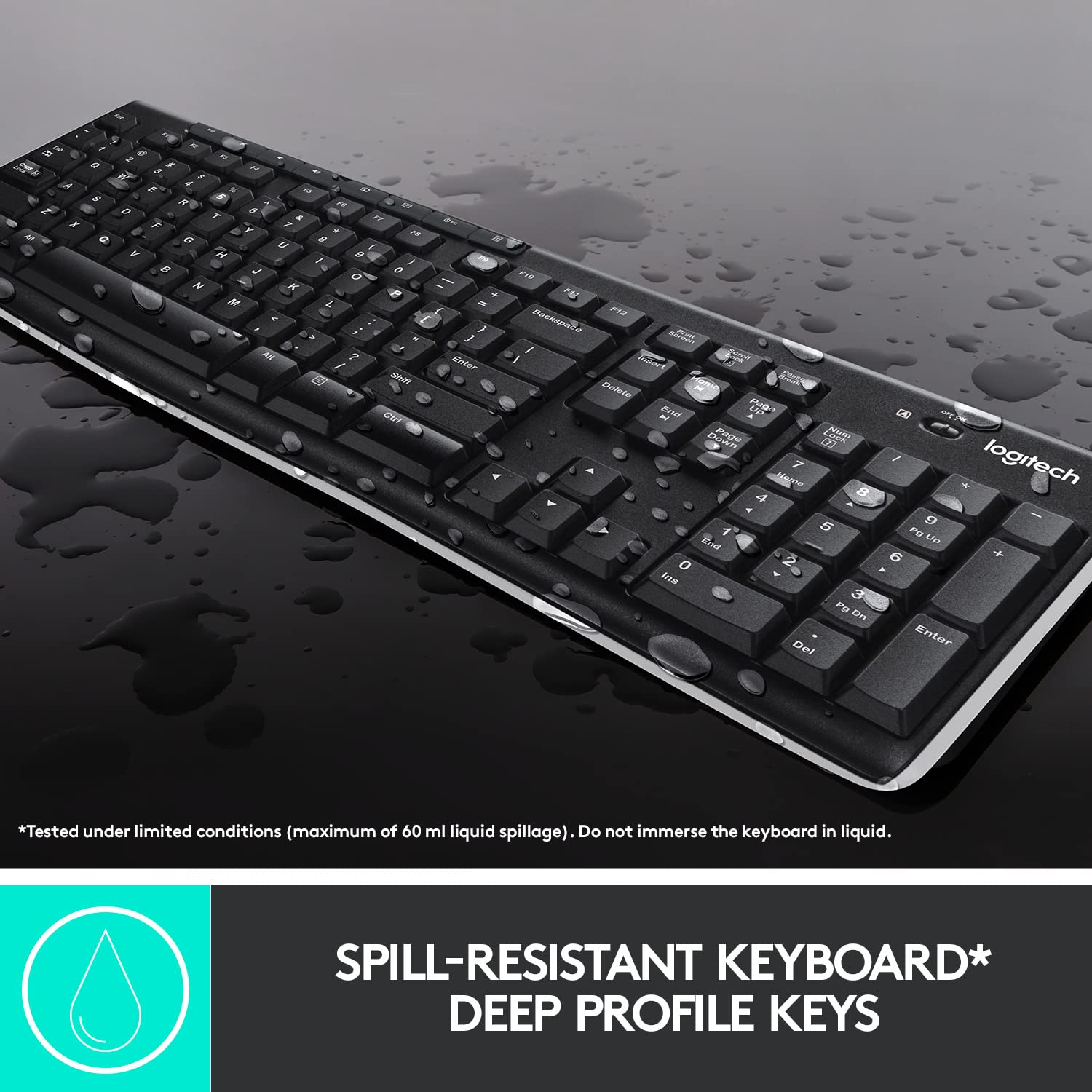 Logitech MK270r Wireless Keyboard and Mouse - 4