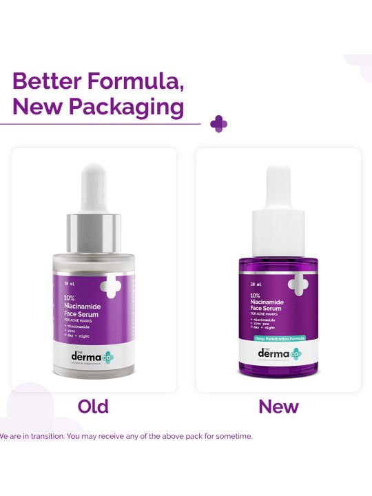 The Derma co. 10% Niacinamide Face Serum To Fade Acne Marks & Dark Spots - 2