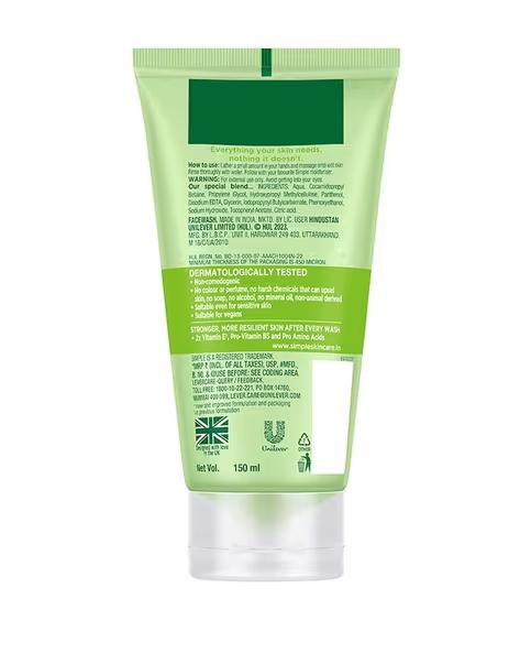SIMPLE Refreshing Facial Wash 150 ML - 5