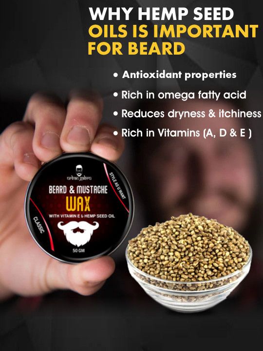 URBANGABRU Men Beard & Mustache Wax - 3