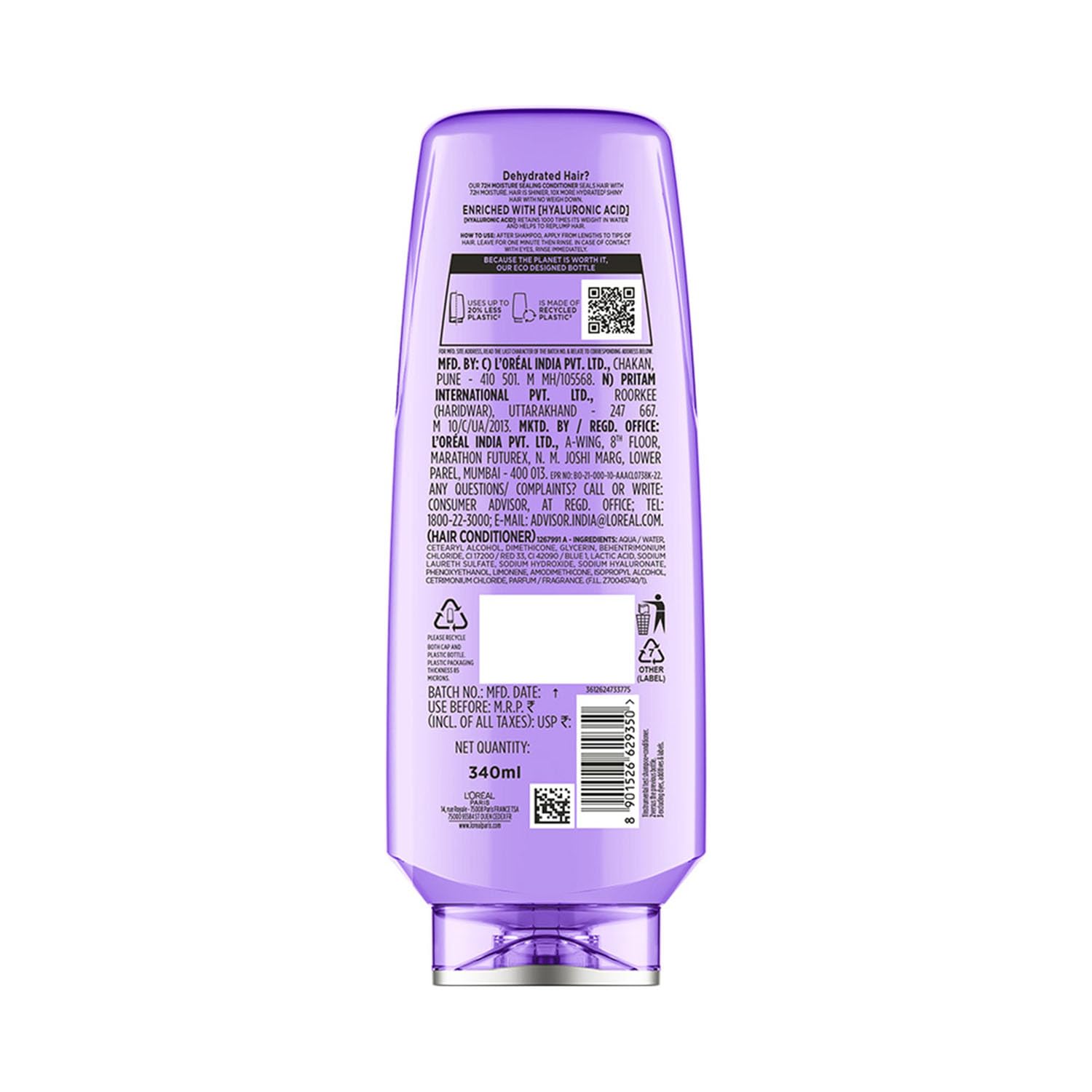 L'Oreal Paris Hyaluron Moisture Sealing Conditioner 386ml - 2