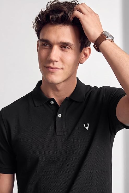 Allen Solly Men’s Polo T‑Shirt | Comfortable Rich Cotton Blend - 4