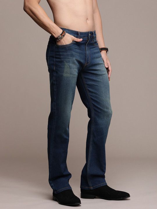 Roadster Men Bootcut Stretchable Salman Khan Type Jeans - 2