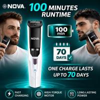 NOVA NHT 1054 Trimmer 100 min Runtime 40 Length Settings - 4