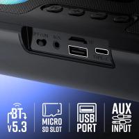 ZEBRONICS Astra 35, Portable Bluetooth Speaker Upto 8hr Backup - 4