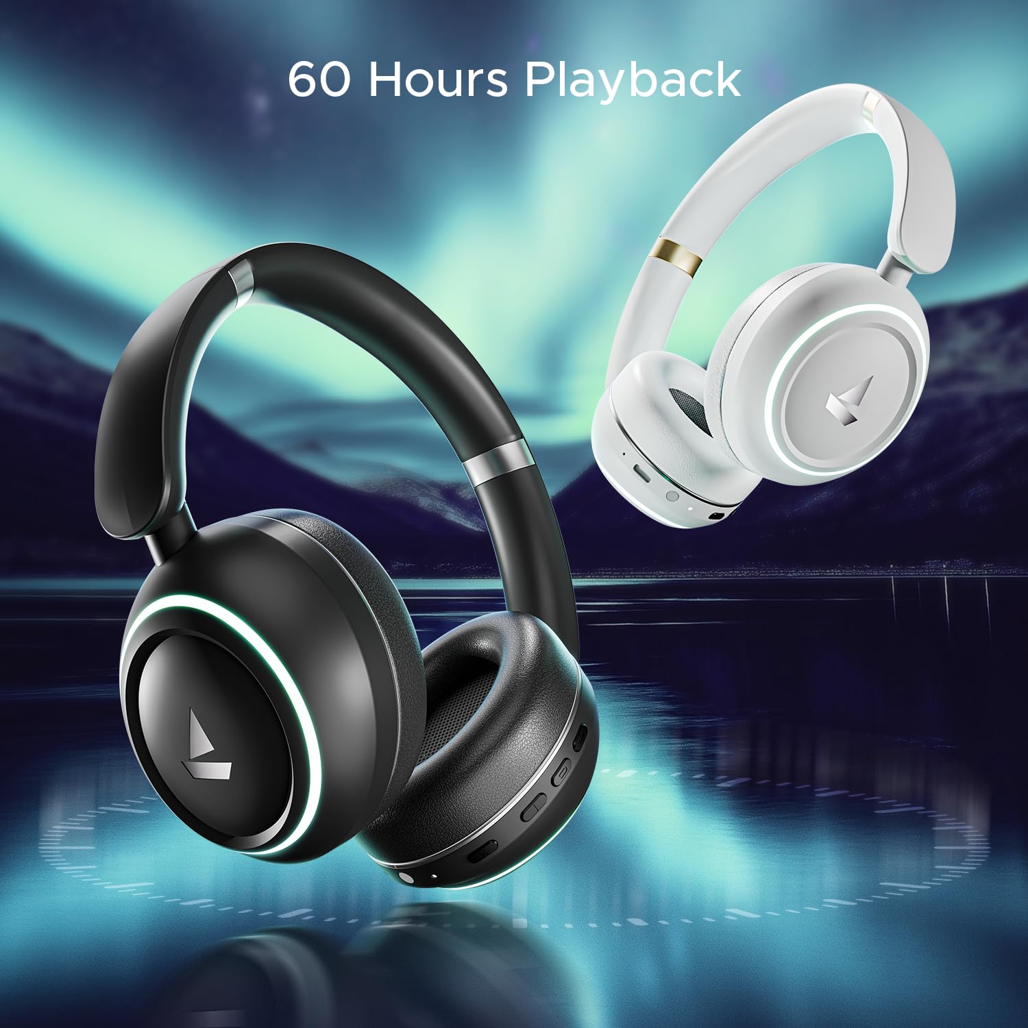 boAt Rockerz 480 RGB LEDs Wireless Headphone - 3