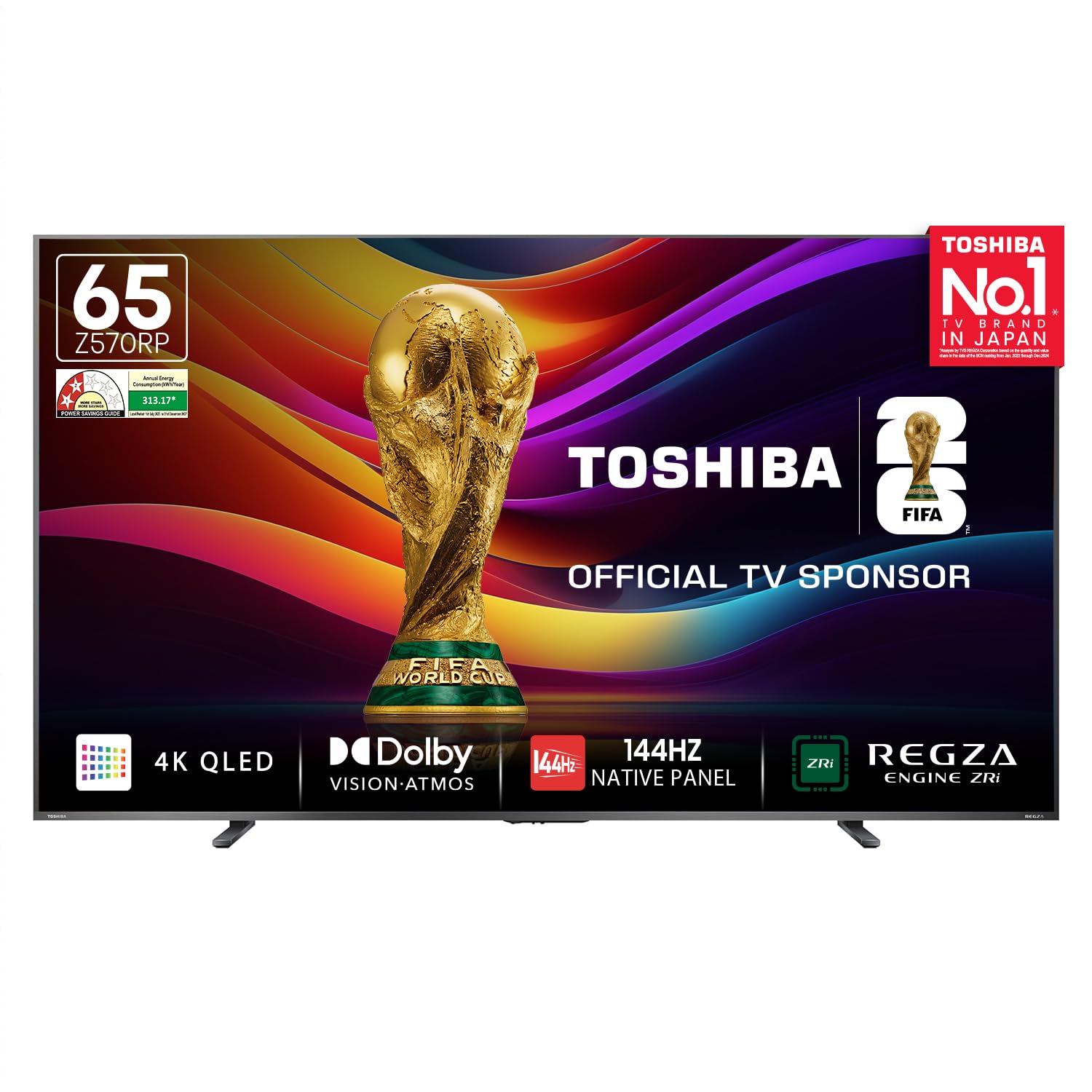Toshiba 65 Inches 4K Ultra HD Smart QLED Google TV