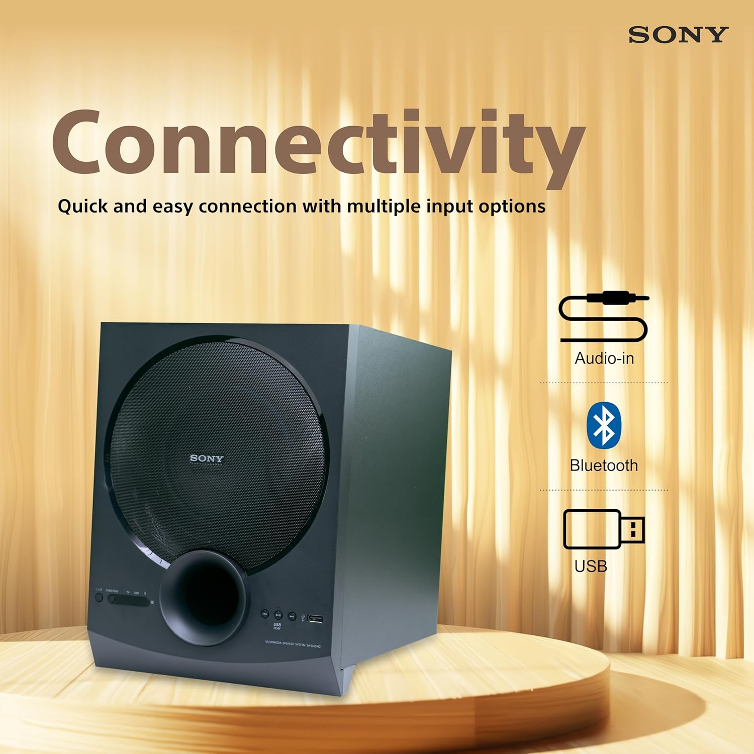 Sony SA-D40M2 All in One Home Theatre - 5