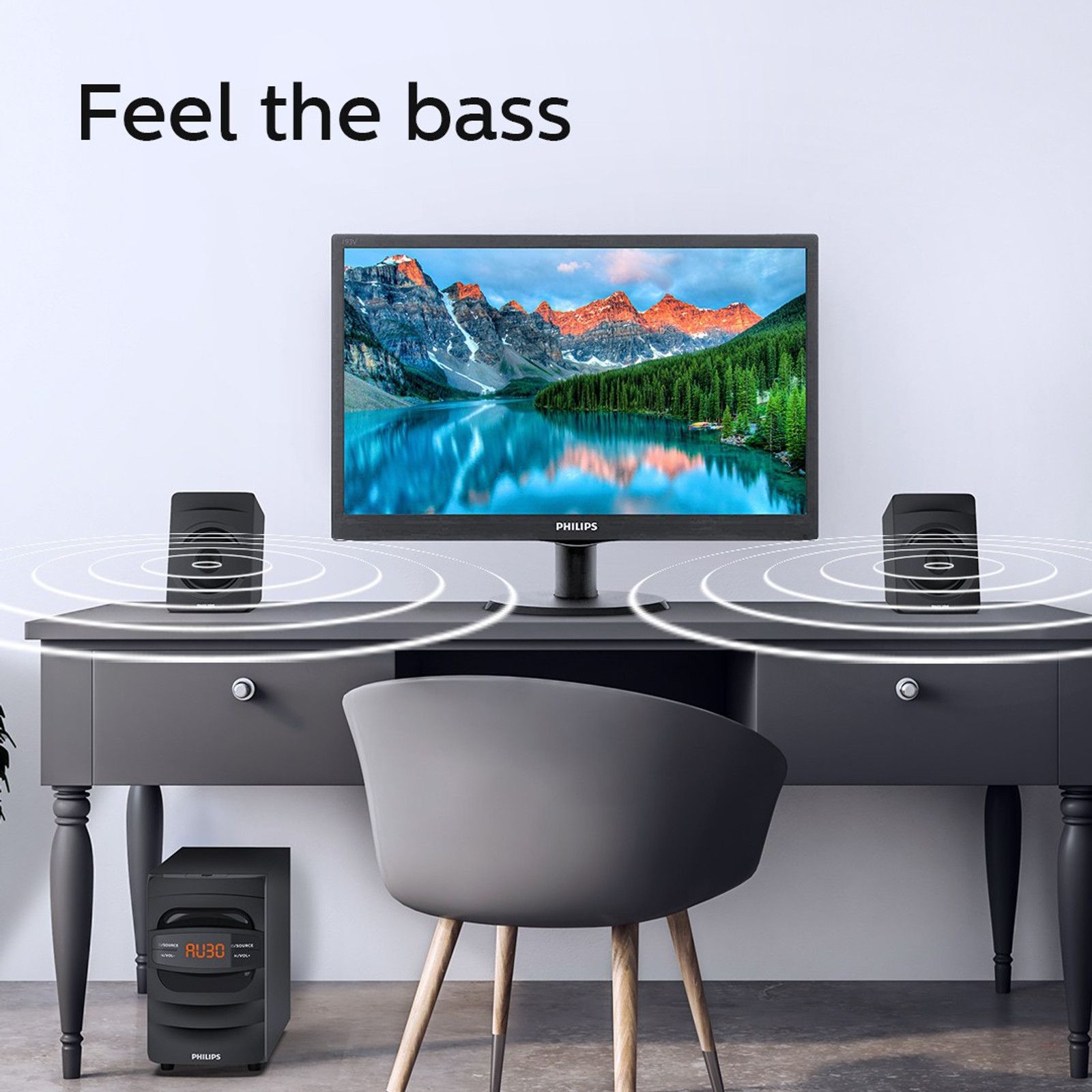 PHILIPS MMS2625B/94 31 W Bluetooth Home Audio Speaker - 3