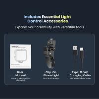 HIFFIN LT-003 Selfie Light with 3000-9000K - 4