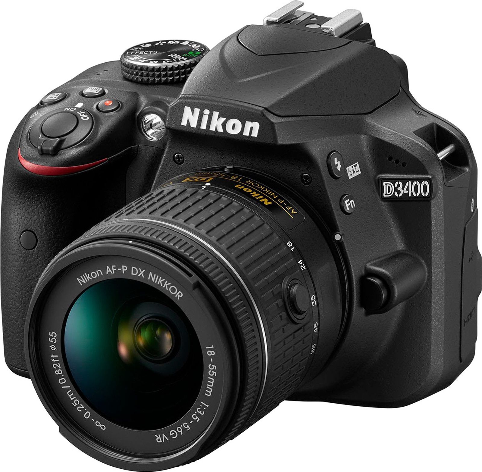 NIKON D3400 DSLR Camera 24.2 MP | 16 GB SD Card + Camera Bag - 6
