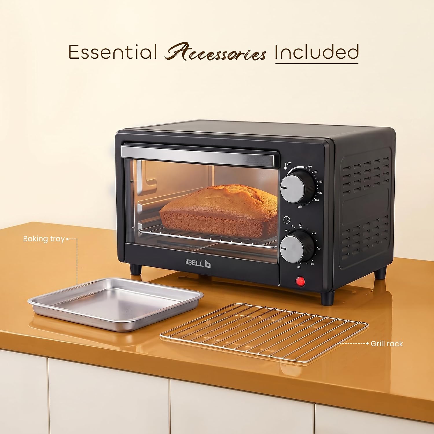 iBELL WAVE10 OTG Oven | 10L | 1200W Power - 3