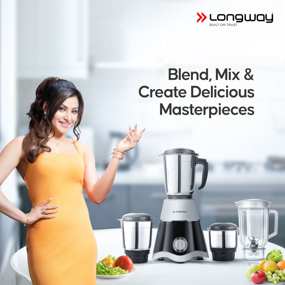 Longway 750 W Juicer Mixer Grinder - 2
