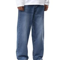 Ben Martin Men Baggy Jeans | Loose Fit High Rise Denim - 2