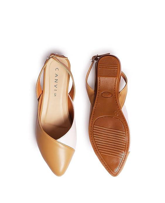 CANVI Stylish | Fancy | Comfortable Women's Ethnic Flats Sandals - 3